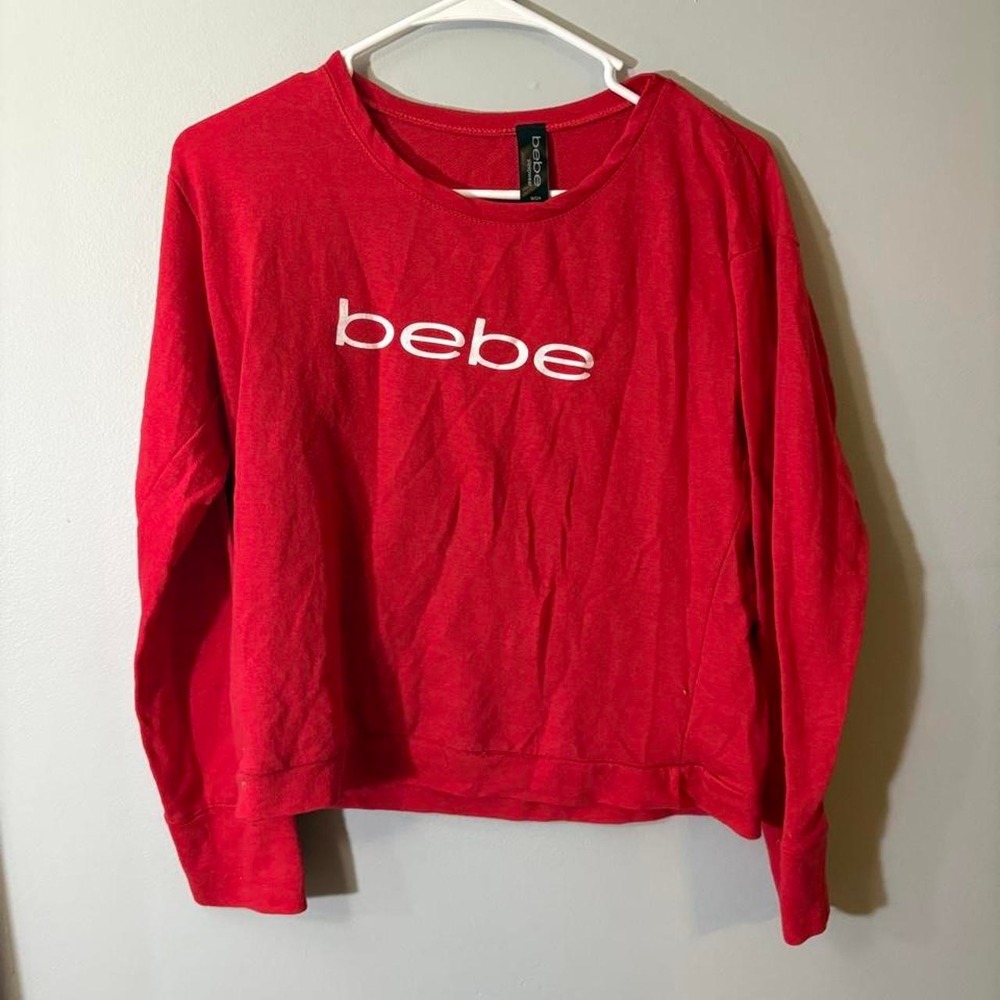 red bebe long sleeve